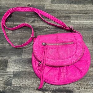 Aeropostale Hot Pink Crossbody Bag